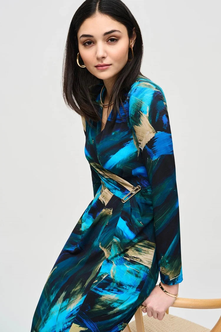 Backless Women Dress for a Sexy and Alluring Look at Evening Events Backless Women Dress for a Sexy and Alluring Look at Evening Events Joseph Ribkoff Silky Abstract Print Wrap Dress Backless Women Dress for a Sexy and Alluring Look at Evening Events Backless Women Dress for a Sexy and Alluring Look at Evening Events Joseph Ribkoff Silky Abstract Print Wrap Dress