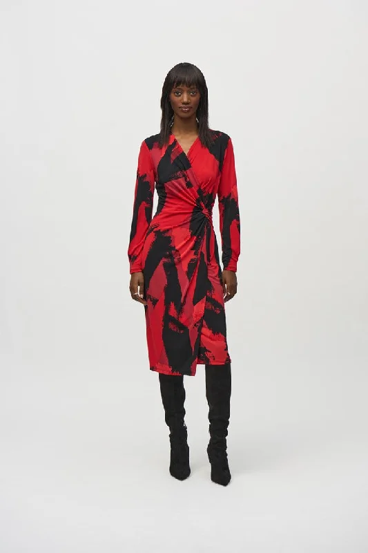 Lace - Embellished Women Dress for an Elegant and Sophisticated Appearance Lace - Embellished Women Dress for an Elegant and Sophisticated Appearance Joseph Ribkoff Silky Knit Abstract Print Wrap Dress Lace - Embellished Women Dress for an Elegant and Sophisticated Appearance Lace - Embellished Women Dress for an Elegant and Sophisticated Appearance Joseph Ribkoff Silky Knit Abstract Print Wrap Dress