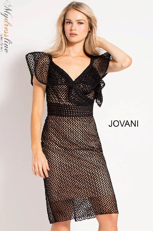 Off - the - Shoulder Women Dress for a Romantic and Feminine Look Off - the - Shoulder Women Dress for a Romantic and Feminine Look Jovani M60978