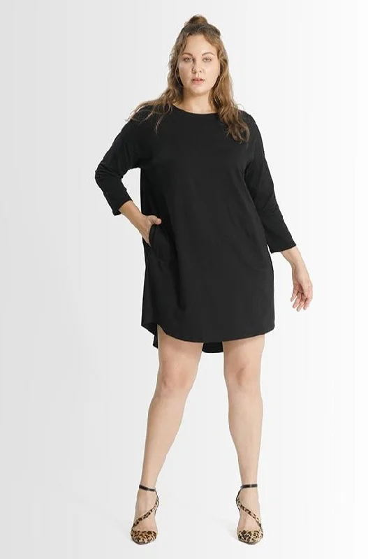 Plus Size Women Dress with a Flattering A - Line Cut for Comfort and Style Plus Size Women Dress with a Flattering A - Line Cut for Comfort and Style Khrstyana Dress 2.0 // Black Plus Size Women Dress with a Flattering A - Line Cut for Comfort and Style Plus Size Women Dress with a Flattering A - Line Cut for Comfort and Style Khrstyana Dress 2.0 // Black