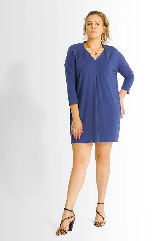 Little Black Women Dress with Sequins for a Glamorous Night Out Little Black Women Dress with Sequins for a Glamorous Night Out Valentina Dress // Denim Blue