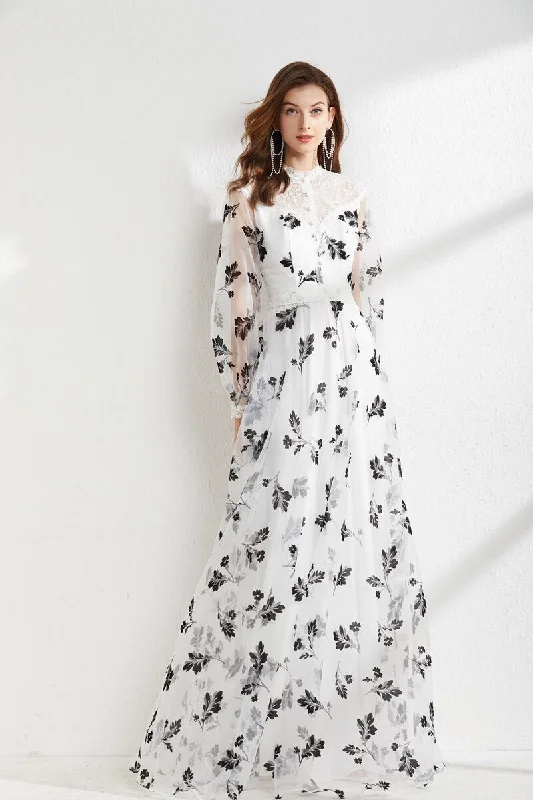 Halter Neck Women Dress to Show Off the Shoulders and Neckline Halter Neck Women Dress to Show Off the Shoulders and Neckline FashionSierra - Long Sleeves Lace Patchwork Printed Organza Elegant Maxi Party Prom Halter Neck Women Dress to Show Off the Shoulders and Neckline Halter Neck Women Dress to Show Off the Shoulders and Neckline FashionSierra - Long Sleeves Lace Patchwork Printed Organza Elegant Maxi Party Prom
