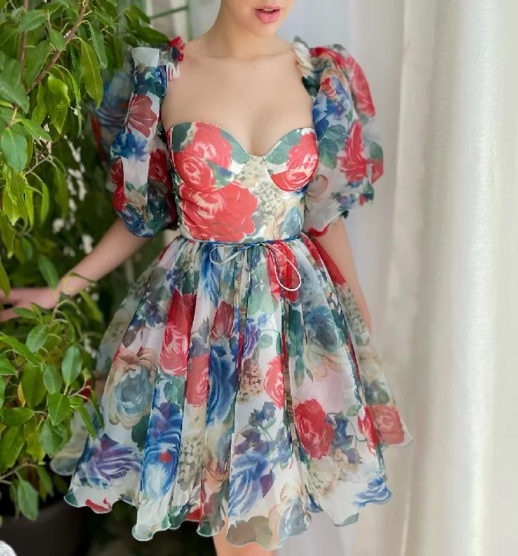 Midi dresses with cotton - blend materials for everyday comfortEnchanted Rose Mini Dress Midi dresses with cotton - blend materials for everyday comfortEnchanted Rose Mini Dress