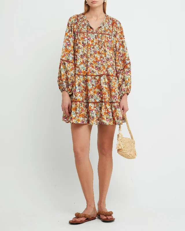 Midi dresses with denim fabric for a casual yet stylish day outKady Dress
