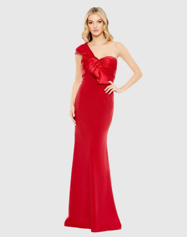 Maxi dresses with mesh panels for a sexy and trendy appearanceOne Shoulder Draped Trumpet Gown Maxi dresses with mesh panels for a sexy and trendy appearanceOne Shoulder Draped Trumpet Gown