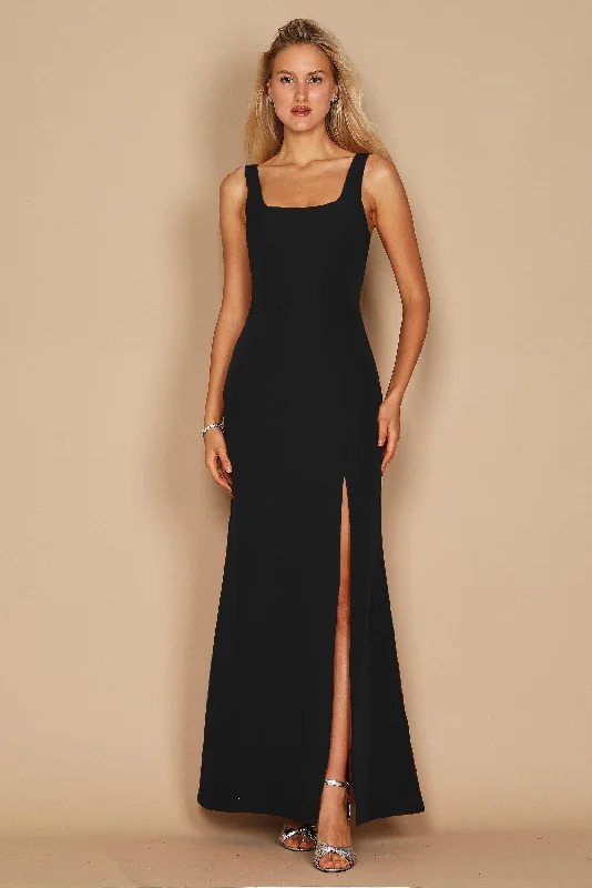 Ruffled maxi dresses with a tiered skirt for added volume Ruffled maxi dresses with a tiered skirt for added volume Dylan & Davids Long Formal Square Neckline Evening Dress Black Ruffled maxi dresses with a tiered skirt for added volume Ruffled maxi dresses with a tiered skirt for added volume Dylan & Davids Long Formal Square Neckline Evening Dress Black