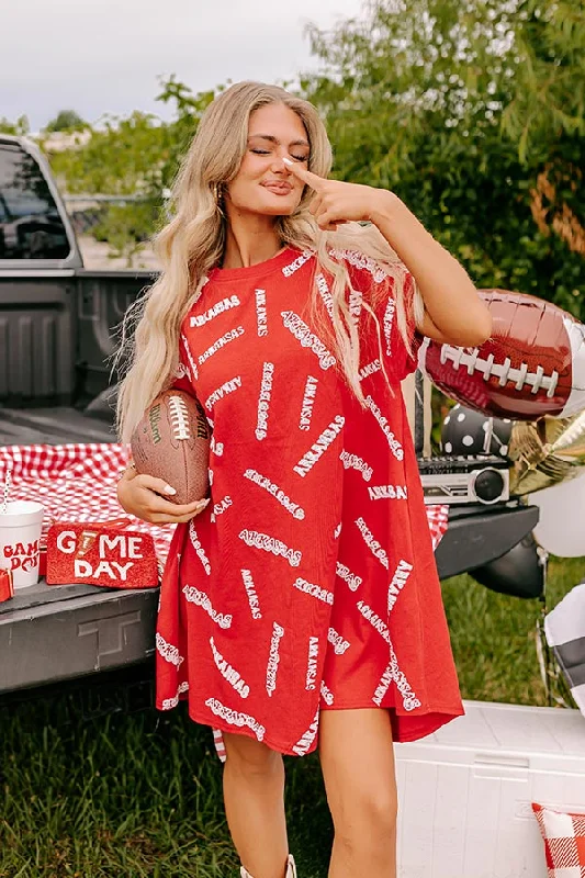 Satin mini dresses for a luxurious feelSchool Spirit Sequin Embroidered Mini Dress in Arkansas Satin mini dresses for a luxurious feelSchool Spirit Sequin Embroidered Mini Dress in Arkansas