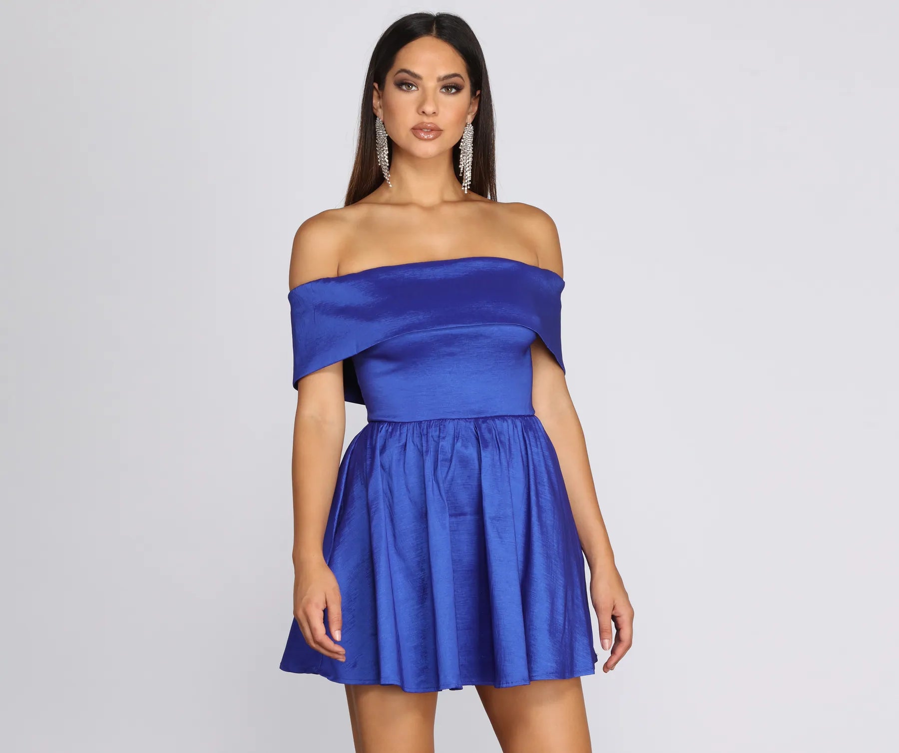 Ruffled mini dresses for a romantic touchWinnie Strapless Taffeta Party Dress
