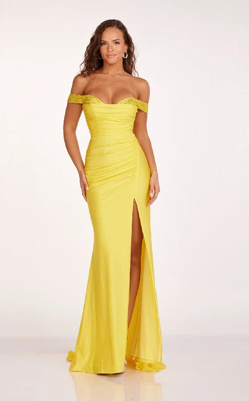 Prom dresses with lace - trimmed sleeves and empire - style waists for a flattering and vintage - inspired formal affairAbby Paris 90246 Dress Prom dresses with lace - trimmed sleeves and empire - style waists for a flattering and vintage - inspired formal affairAbby Paris 90246 Dress