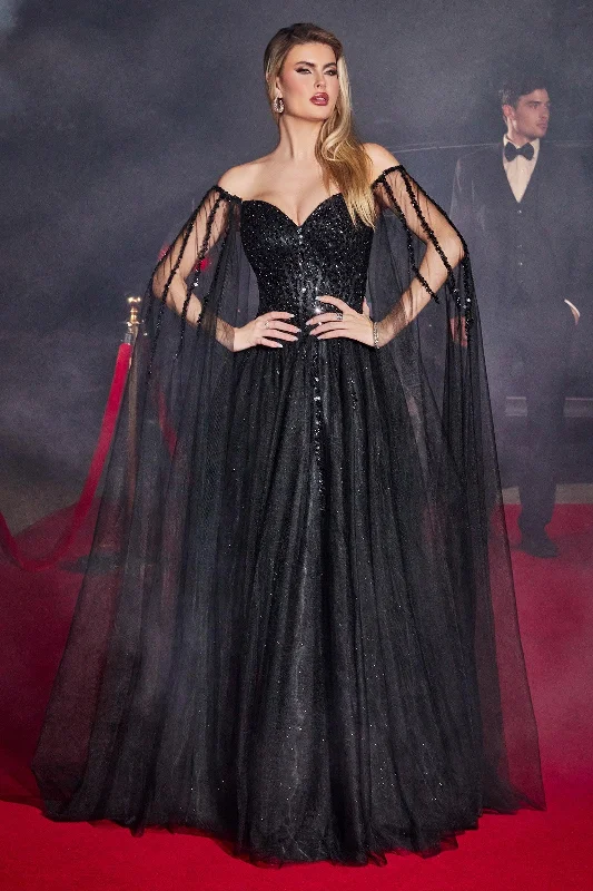Wedding guest dresses with cold - shoulder ruffled sleeves and knee - length hemsLong Strapless Black Wedding Dress Wedding guest dresses with cold - shoulder ruffled sleeves and knee - length hemsLong Strapless Black Wedding Dress