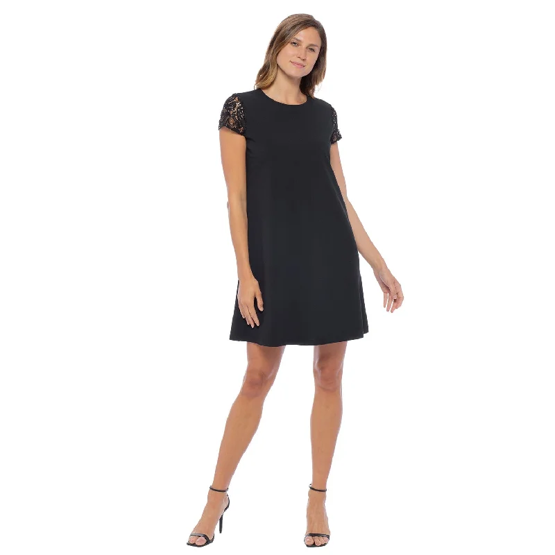 Geometric - printed cocktail dresses with a long - sleeve optionMarina Short Sequin Illusion Sleeve Dress Geometric - printed cocktail dresses with a long - sleeve optionMarina Short Sequin Illusion Sleeve Dress