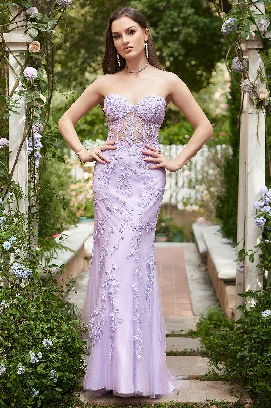 Printed cocktail dresses with geometric patterns for a contemporary aestheticSweetheart Neck Mermaid Long Purple Prom Dress With Appliques Printed cocktail dresses with geometric patterns for a contemporary aestheticSweetheart Neck Mermaid Long Purple Prom Dress With Appliques