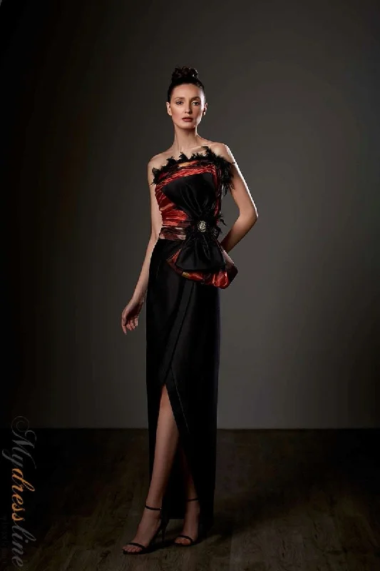 Formal dresses with empire waists and organza overlays for a feminine lookZiad Germanos ZG59 Formal dresses with empire waists and organza overlays for a feminine lookZiad Germanos ZG59