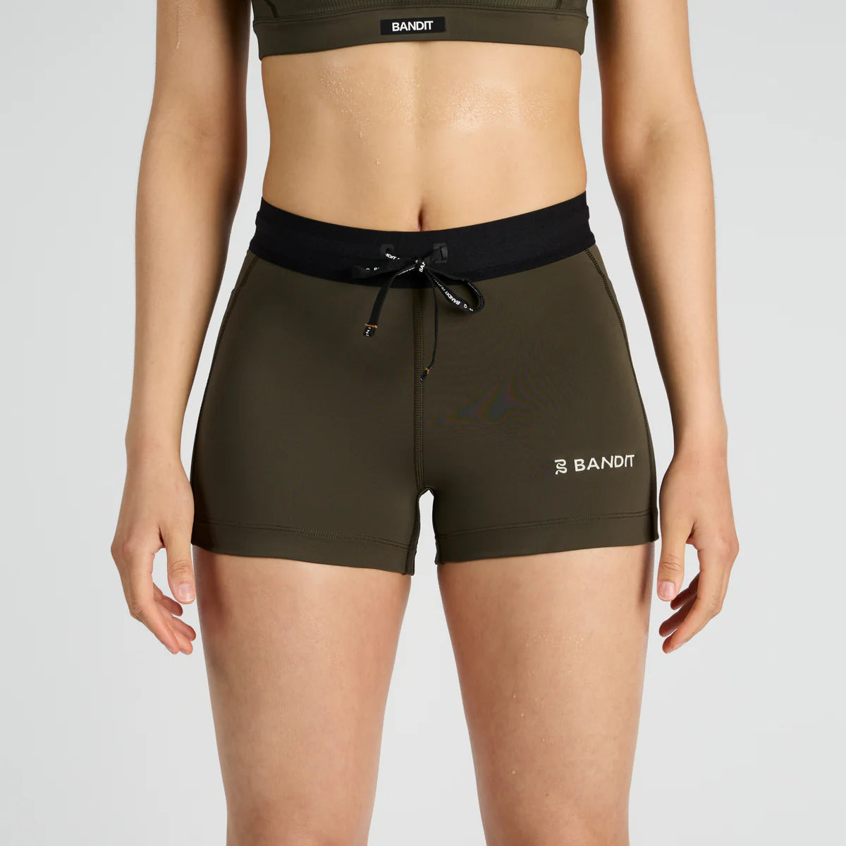 Ruffled Hem Women Shorts to Add a Feminine TouchBandit Running Stamina 3" Women's Compression Shorts - Olive Ruffled Hem Women Shorts to Add a Feminine TouchBandit Running Stamina 3" Women's Compression Shorts - Olive