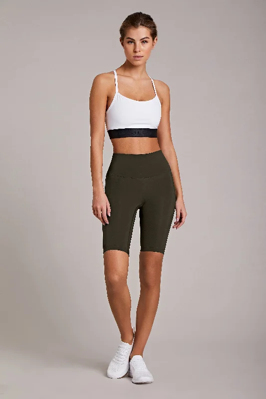 Solid Color Women Shorts in Bright Hues for a Bold StatementDaisy Biker Short - Olive Solid Color Women Shorts in Bright Hues for a Bold StatementDaisy Biker Short - Olive