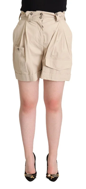 Cargo Women Shorts with Multiple Pockets for FunctionalityDolce & Gabbana High-Waisted Cargo Women's Shorts Cargo Women Shorts with Multiple Pockets for FunctionalityDolce & Gabbana High-Waisted Cargo Women's Shorts