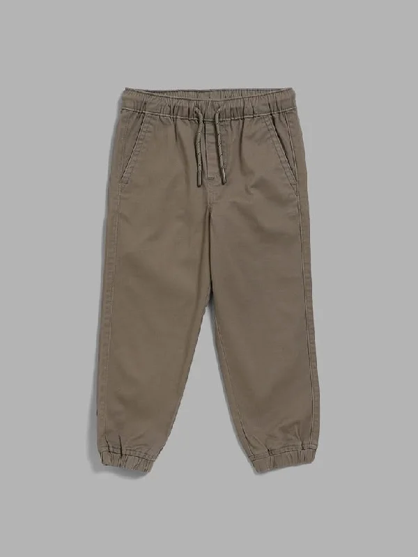 Tie - Waist Women Shorts for a Customizable FitHOP Kids Solid Olive Denim Trousers Tie - Waist Women Shorts for a Customizable FitHOP Kids Solid Olive Denim Trousers
