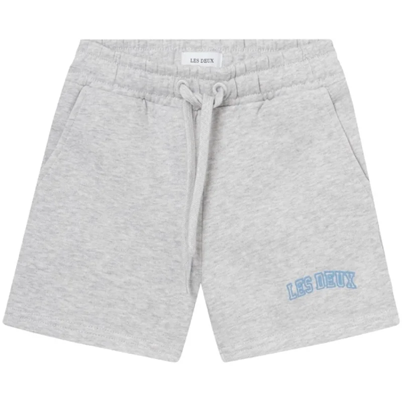 Jeanette Women Shorts with a Soft and Comfortable FeelLes Deux Kids Snow Melange/Washed Denim Blue Blake Sweatshorts Jeanette Women Shorts with a Soft and Comfortable FeelLes Deux Kids Snow Melange/Washed Denim Blue Blake Sweatshorts