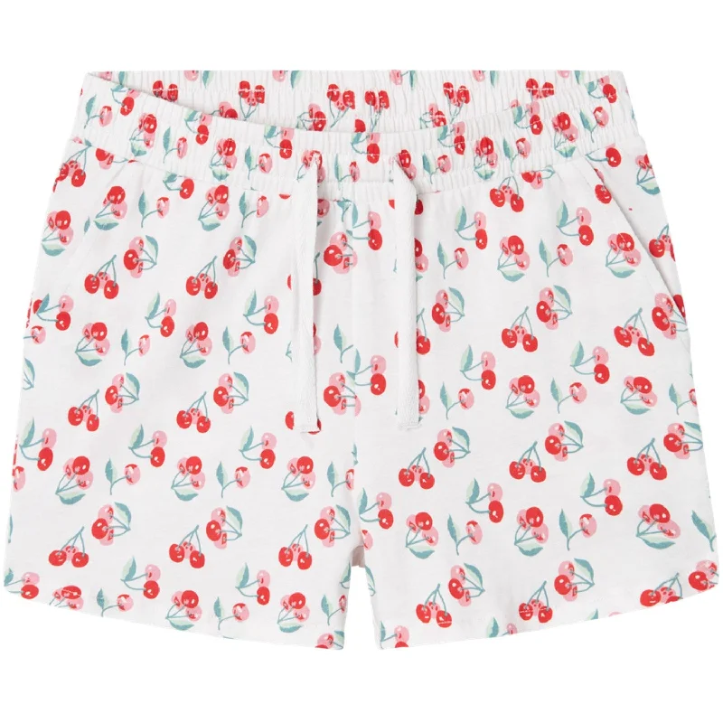 Cuffed Women Shorts for a Laid - Back and Trendy LookName It Bright White Cherries Vigga Shorts Noos Cuffed Women Shorts for a Laid - Back and Trendy LookName It Bright White Cherries Vigga Shorts Noos