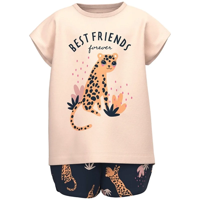 Stretchable Women Shorts for Maximum MobilityName it Créme De Pêche Vigea T-Shirt Set Stretchable Women Shorts for Maximum MobilityName it Créme De Pêche Vigea T-Shirt Set