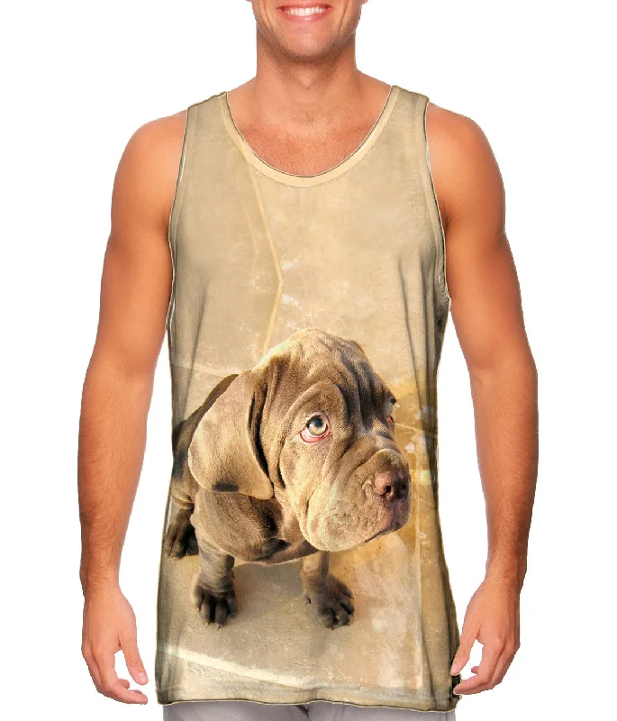 Crew Neck Women's Sustainable Tank Tops Made from Recycled MaterialsNot Me Mastiff