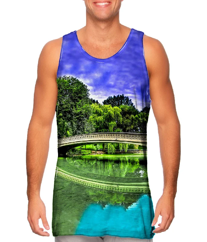Women's Sleeveless Ribbed Tank Tops for a Trendy LookNYC Bow Bridge