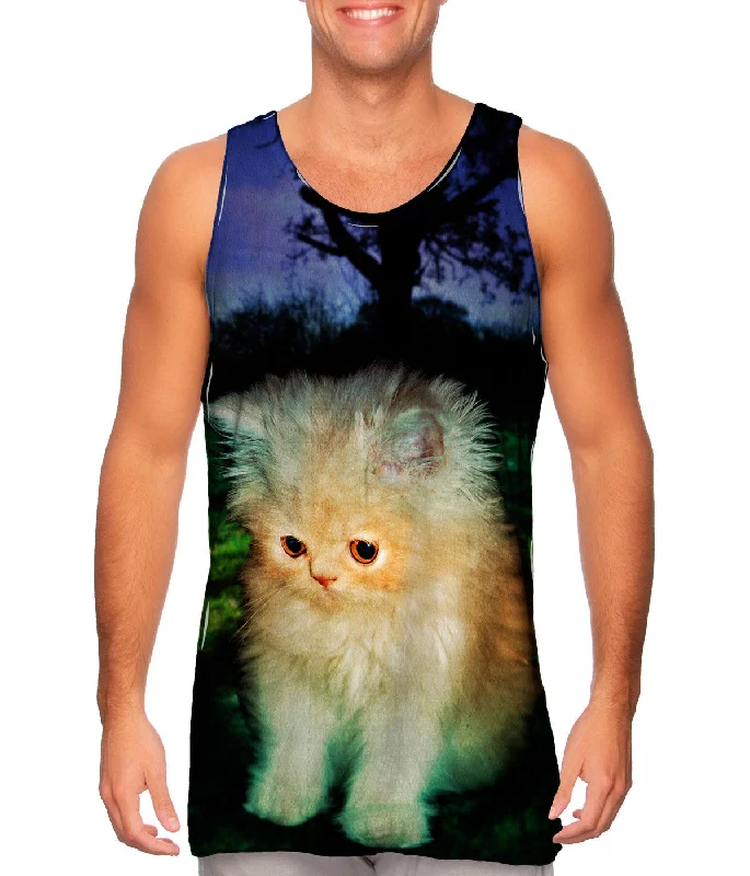 Square Neck Women's Organic Cotton Tank Tops in Earth TonesOak Tree Kitten