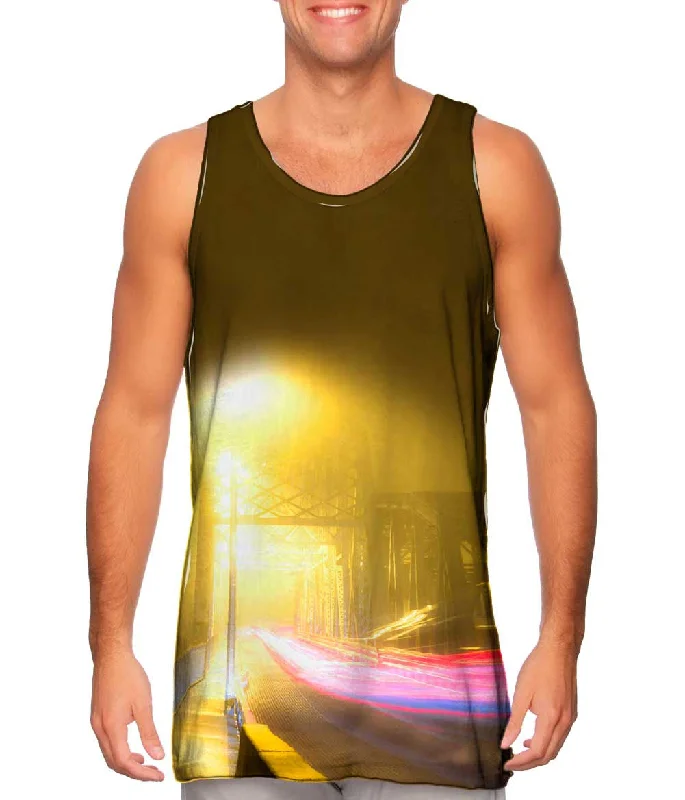 Plunge Neck Women's Seamless Tank Tops for a Smooth FitOld Skeena Bridge
