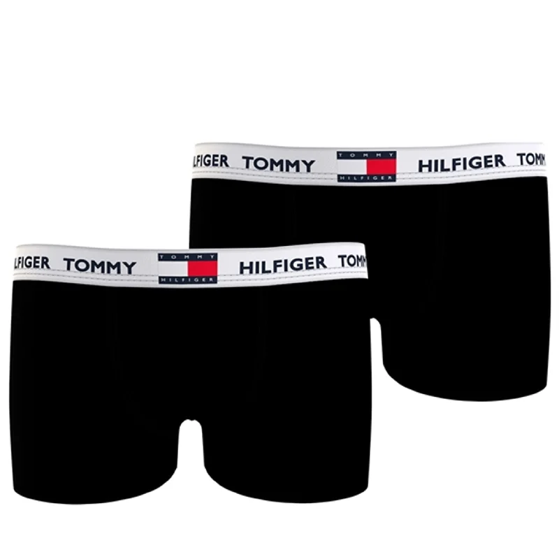 Denim Women Shorts with Distressed Details for a Casual VibeTommy Hilfiger Boxershorts 2-pack Black Denim Women Shorts with Distressed Details for a Casual VibeTommy Hilfiger Boxershorts 2-pack Black
