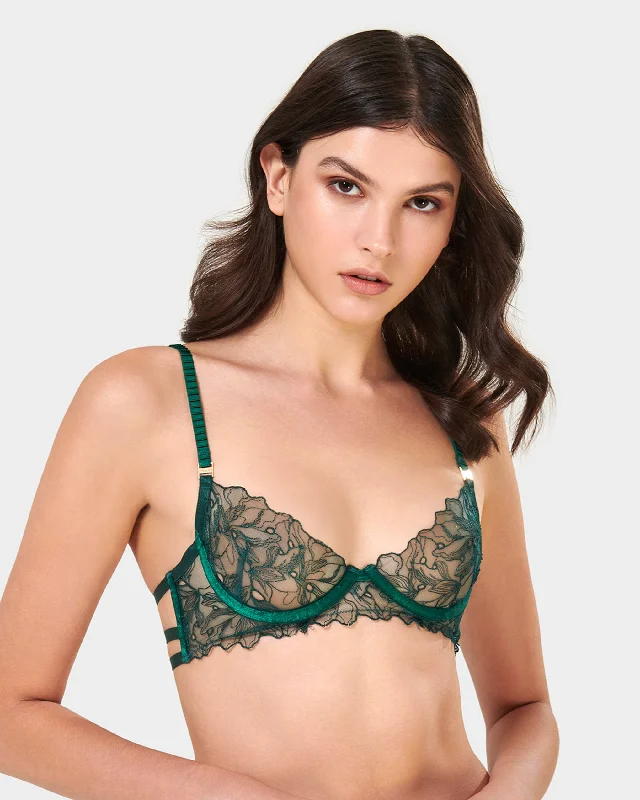 Thermal Bodysuits for Extra Warmth in WinterAstra Bra Aventurine Green