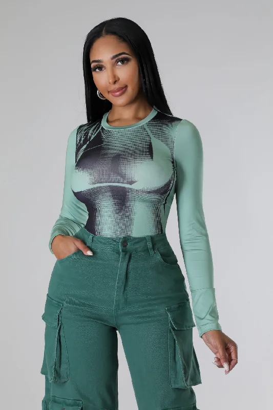 Cut - Out Bodysuits for a Trendy and Fashion - Forward StyleBody Heat Top