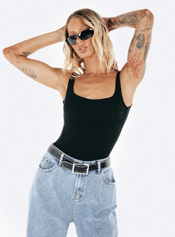 Thermal Bodysuits for Extra Warmth in WinterCrosby Bodysuit Black Tall
