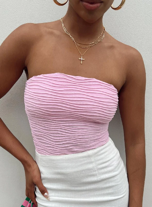 Printed Bodysuits with Floral Patterns for a Feminine VibeMakena Strapless Bodysuit Pink Printed Bodysuits with Floral Patterns for a Feminine VibeMakena Strapless Bodysuit Pink