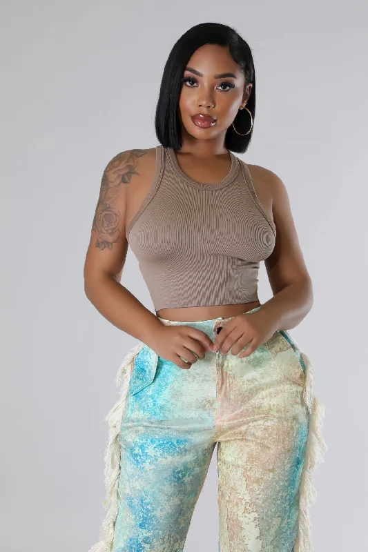 Ruffled Bodysuits with a Playful and Feminine TouchPoint Blank Top