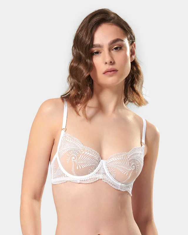 Maternity Bodysuits for Expecting Mothers' ComfortRafaela Bra White